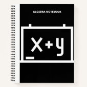 CARNET ALGÉBRA X + Y (Devant)