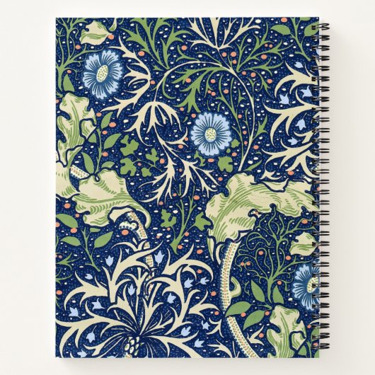 Carnet Algues (par William Morris) (Dos)