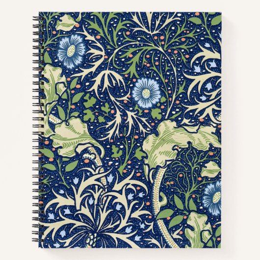 Carnet Algues (par William Morris) (Devant)