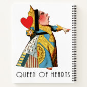 Carnet Alice à Wonderland (Dos)