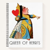 Carnet Alice à Wonderland (Devant)