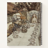 Carnet Alice Anniversaire Anniversaire Fête de la haine d (Dos)