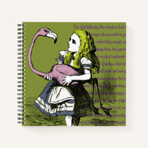 Carnet Alice au pays des merveilles