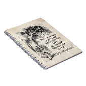 Carnet Alice au pays des merveilles ; Chat de Cheshire (Côté Droit)