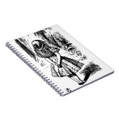 Carnet Alice au pays des merveilles - illustration (Côté Droit)