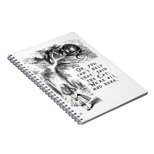 Carnet Alice au pays des merveilles - nous sommes tous (Côté Droit)