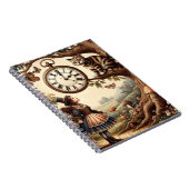 Carnet Alice & Cheshire Chat : Whimsical Wonderland Imagi (Côté Droit)