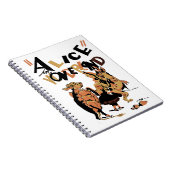 CARNET ALICE EN WONDERLAND (Côté Droit)