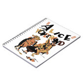 CARNET ALICE EN WONDERLAND (Côté gauche)
