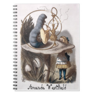 Carnet ALICE et Caterpillar - Aventures au pays des merve