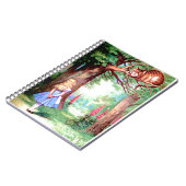 Carnet Alice et le chat de Cheshire au pays des (Côté gauche)