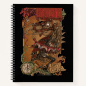 Carnet Alice In Wonderland's The Red Knight Notebook (Devant)