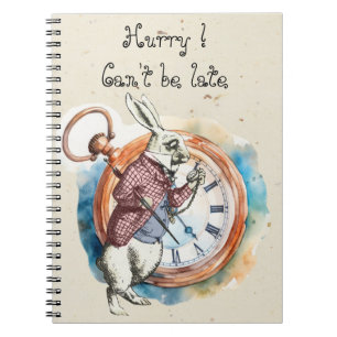 Carnet Alice - Lapin Blanc 1865