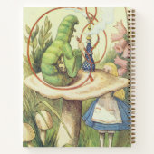 Carnet Alice rencontre la Caterpillar (Dos)