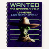 Carnet Alien. (Devant)