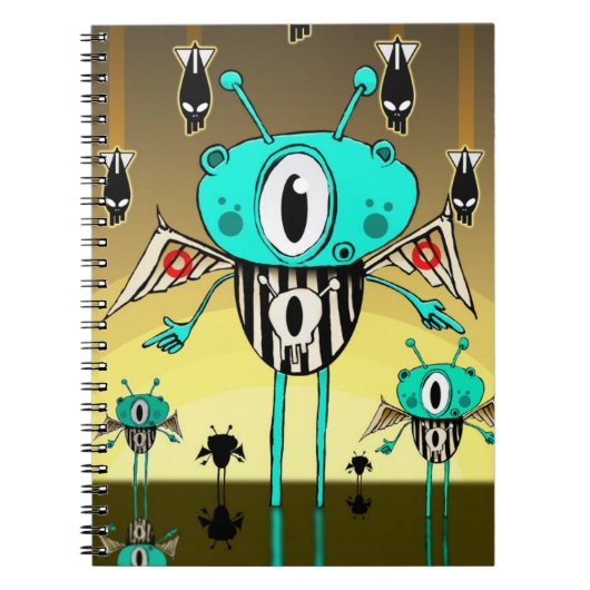 Carnet Alien 2012 d'équipe (Devant)