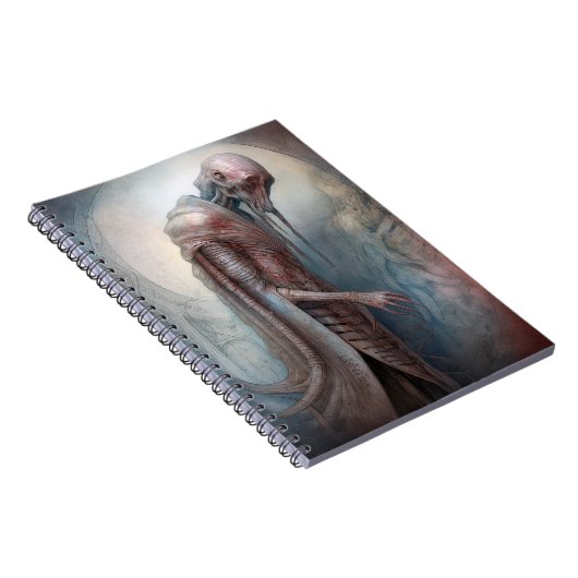 Carnet Alien Créature Science Fiction (Côté Droit)