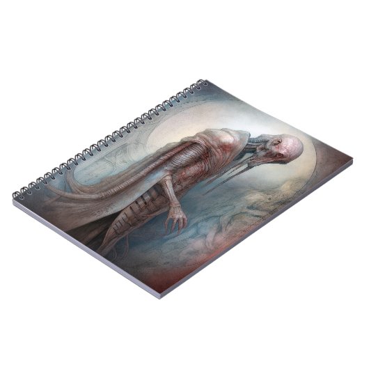 Carnet Alien Créature Science Fiction (Côté gauche)