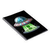 Carnet Alien enlevant une vache (Côté Droit)