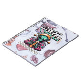 Carnet Alien ici pour le café (Côté gauche)