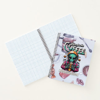 Carnet Alien ici pour le café