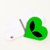 Carnet Alien Love Heart Paper Coaster (Intérieur)