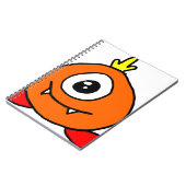 Carnet Alien mignon (Côté gauche)