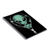 Carnet Alien Peeping (Côté Droit)