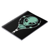 Carnet Alien Peeping (Côté gauche)