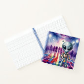Carnet Alien Shiny Disco (Intérieur)