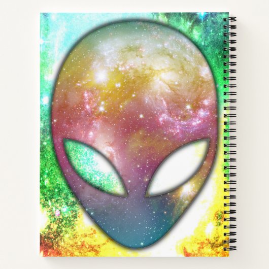 Carnet Alien spatial (Dos)