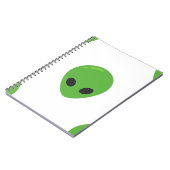 Carnet aliens émoji (Côté gauche)