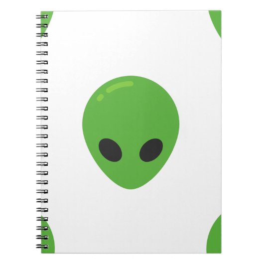 Carnet aliens émoji (Devant)