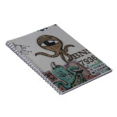 Carnet Aliens Graffitti (Côté Droit)