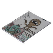 Carnet Aliens Graffitti (Côté gauche)