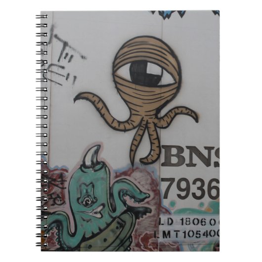 Carnet Aliens Graffitti (Devant)