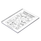 Carnet alimentaire neutre (Côté gauche)