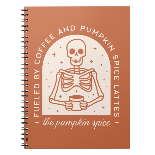 Carnet Alimenté par le café et les lattes d'épices Citrou (Devant)