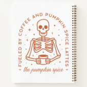 Carnet Alimenté par le café et les lattes d'épices Citrou (Dos)