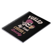 Carnet Alimenté Par Le Café Glacé Et L'Anxiété (Côté gauche)