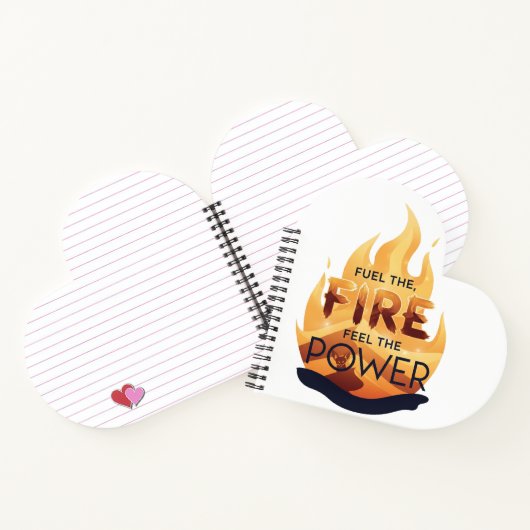 Carnet Alimenter le feu sentir l'arbre de motivation de l (Intérieur)