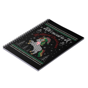 Carnet All I Need Is A Magical Christmas, Unicorn