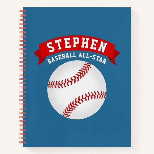 Carnet All-Star de baseball (Devant)