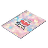 Carnet All You Need Is Love and a Cat – Cute Cat Lover (Côté gauche)