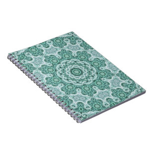 Carnet alléchant en turquoise