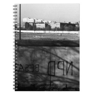 Carnet Allemagne vintage Berlin mur 1970