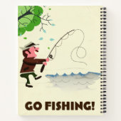 Carnet Aller à la pêche. (Dos)
