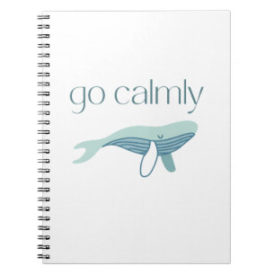 Carnet Aller au bloc-notes calme