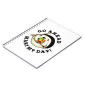 Carnet Allez-y Maki My Day Punition de Sushi Drôle (Côté gauche)