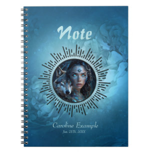 Carnet Alliance céleste du loup et de la belle femme